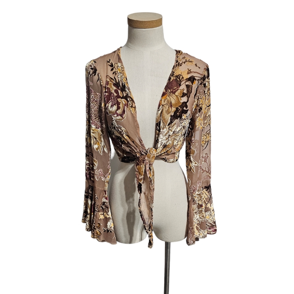 Reverse* Tie Front Top - image 2